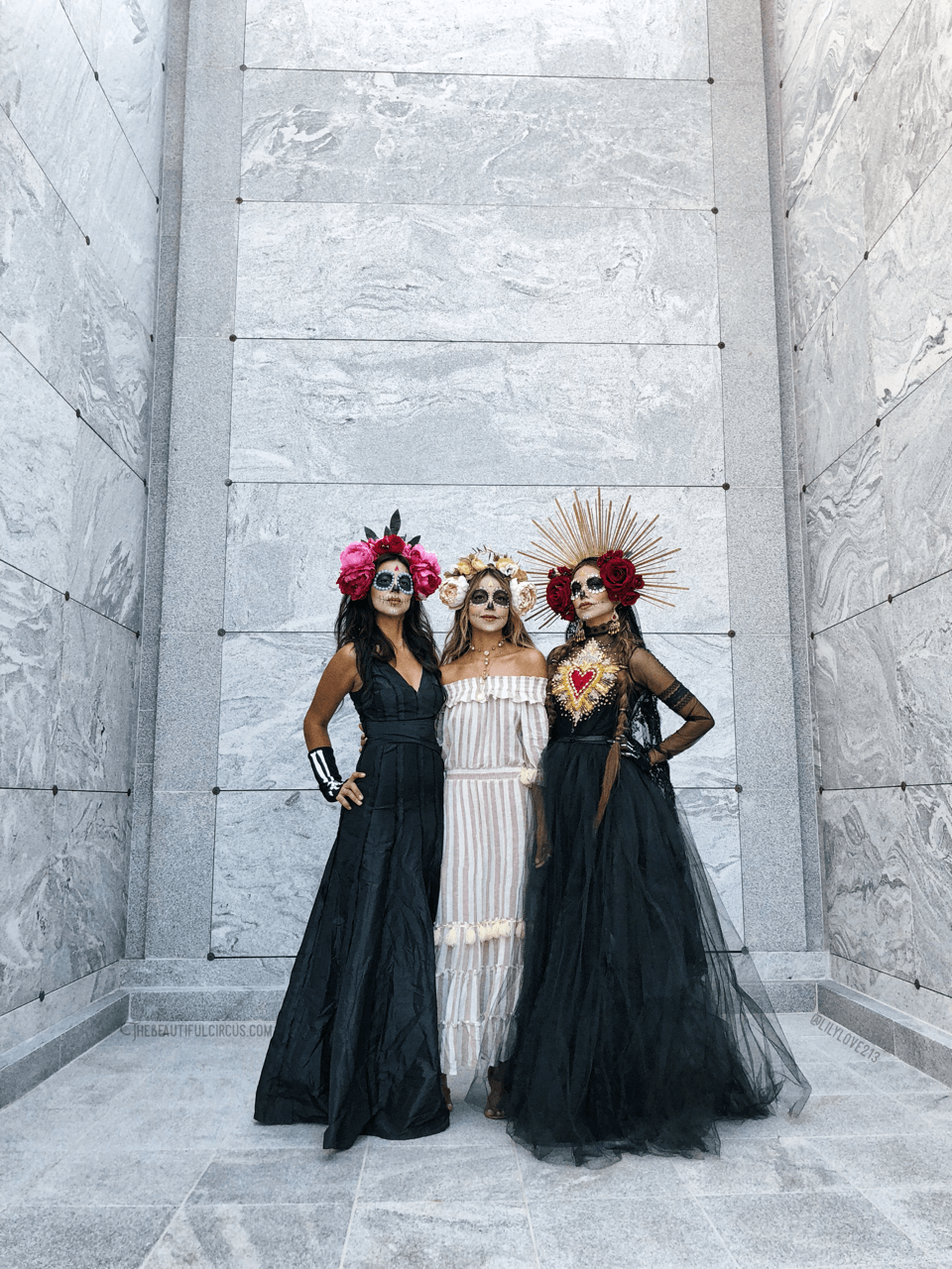 Sacred Heart Dia De Los Muertos Costume