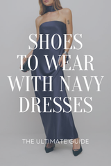 What Color Shoes to Wear With Navy Dress